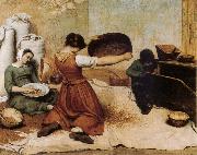 Gustave Courbet The Winnowers oil painting reproduction